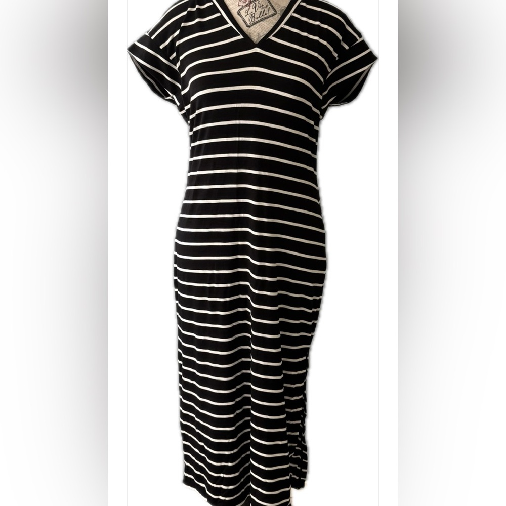 Black and White Dress